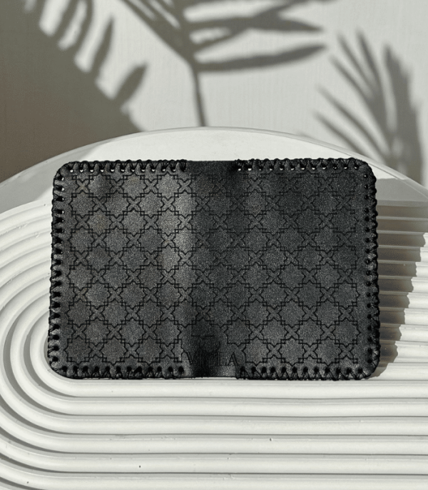 Black Decorated Card Holder - Image 2