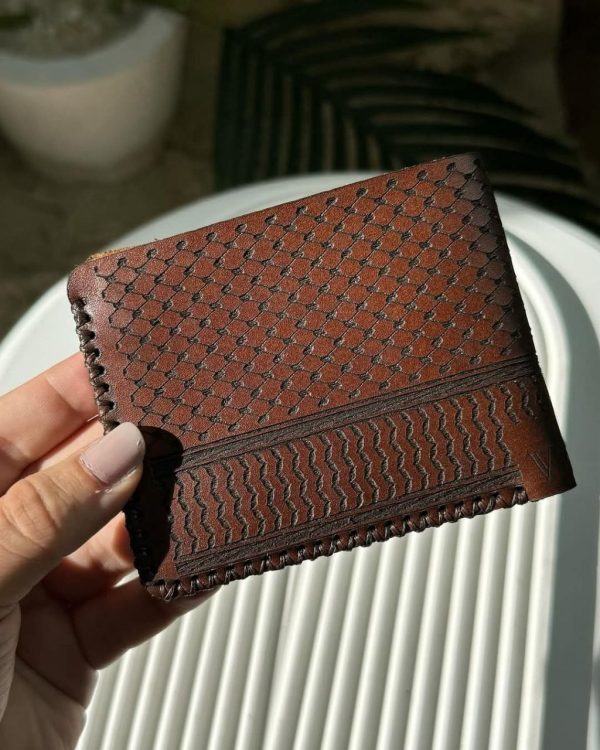 brown Palestine wallet