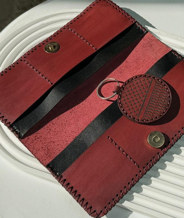 Maroon Palestine Purse - Image 6